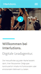 Mobile Screenshot of interlutions.de
